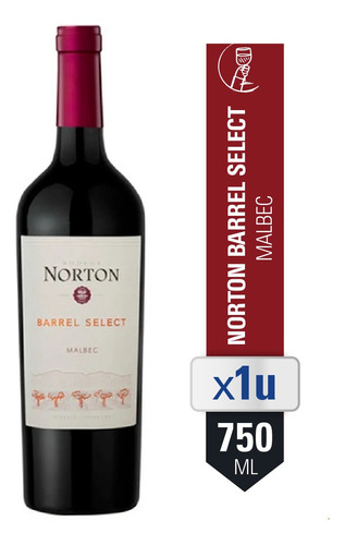 Vino Norton Barrel Select Malbec 750ml