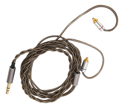 Cable De Auricular Mmcx 3.5 Mm Enchufe El Núcleo De Cobre