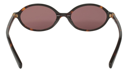 Miu Miu Mu 04zs Vau-5od Oval Shape Tortoise Wine (Usado)