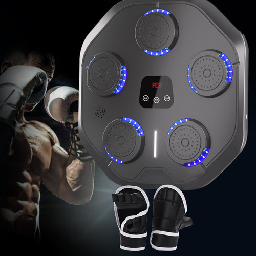 Máquina De Boxeo Musical, Objetivo Con Guantes Para Adultos