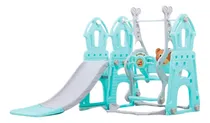 Comprar Set Infantil Tobogán 3 En 1 Con Hamaca Y Aro De Basket 