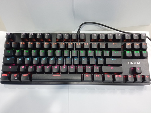 Teclado Mecanico Bajeal K200 Rainbow Multimedia Otiesca