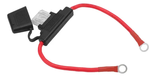 Portafusibles En Línea VOBOR 8AWG 80A (30cm) – Protección Para Coche, Barco Y Vehículos 12-24V
