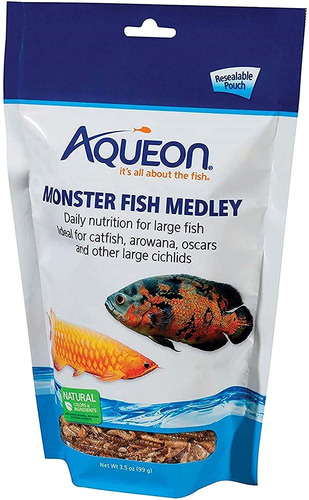 Aqueon Monster Fish Medley 3.5 Onzas