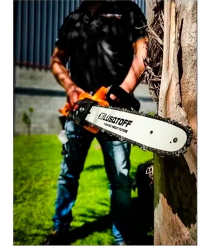 Electrosierra Motosierra Lusqtoff 2000w Espada 40cm Esl2000-8 Color Anaranjado