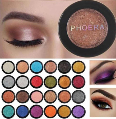 Sombra De Ojos Phoera , Varios Tonos $2.500 C/u