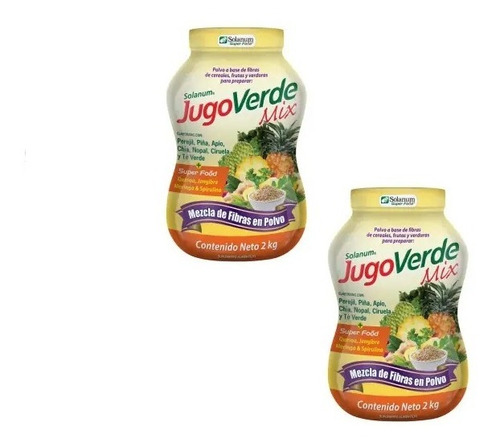 Jugo Verde Mix Solanum Super Food En Polvo Con Quinoa 4 Kg