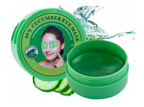 Mascarilla Para Ojeras,colágeno,pepino,ácido Hialurónico