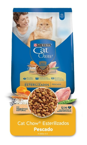 Cat Chow Esterilizados 8 Kg