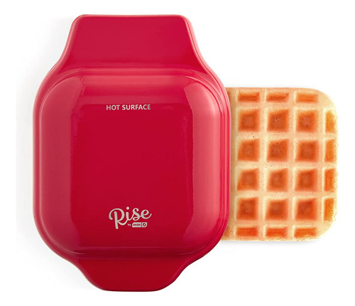 Waffle Makr Mini Squ Rojo