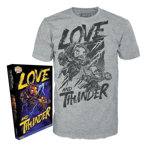 Franela Funko Pop! Tees Original Thor Love And Thunder  L