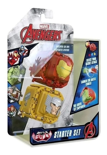 Battle Cubes Avengers Homem De Ferro Vs Thor - Estrela