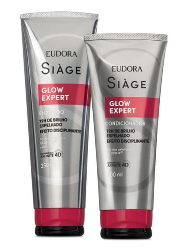 Siàge Glow Expert: Shampoo 250ml + Condicionador 200ml