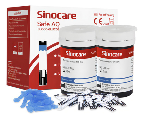 Glucómetro continuo Sinocare Safe AQ Smart rojo