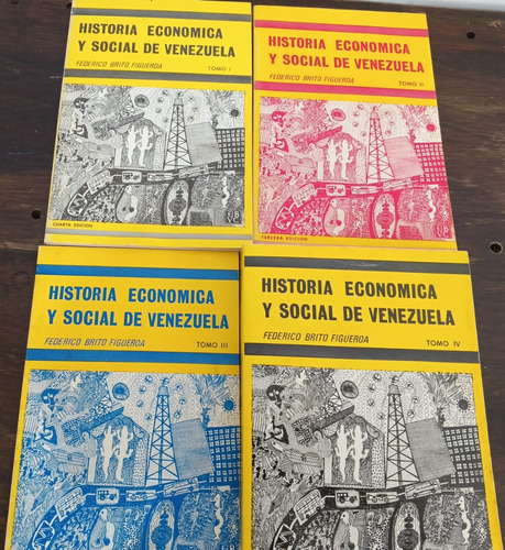 Historia Económica Y Social De Venezuela (4 Tomos)/ F. Brito