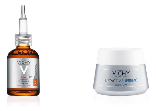 Kit Vichy Serum Vitamina C + Supreme Día Piel Normal A Mixta