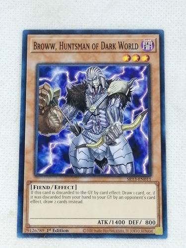 Broww Huntsman Of Dark World Comun Yugioh