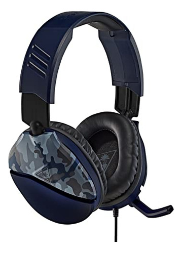 Audifonos Alambricos Turtle Beach Recon 70 Azul Patchwork Negro