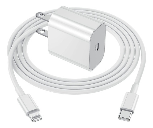 Adaptador De Corriente Pd Para iPhone Usb Apple De 20 W  Blo