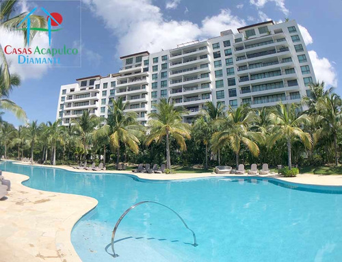 Cad La Isla Fiji S6. Depa En Reconocido Condominio De Playa. Con Terraza Y Vista A Las Albercas