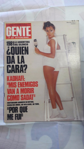 Revista Gente 850 Marcela Otero 5 Noviembre 1981 