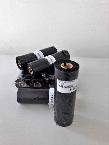 Pack X 24 Ribbons Cera 110mm X 74m Zebra, Tsc, Sato