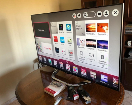 Smart Tv Led LG 60 Pulgadas 3d + 6 Anteojos - ¡impecable!