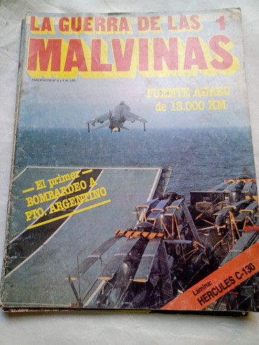 La Guerra De Las Malvinas Fasciculo Num 1 Version Inglesa 
