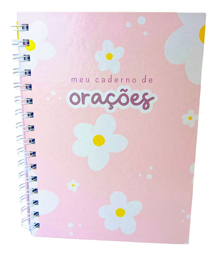 Caderno Para Orações Metas Espirituais Gratidão Presentes 