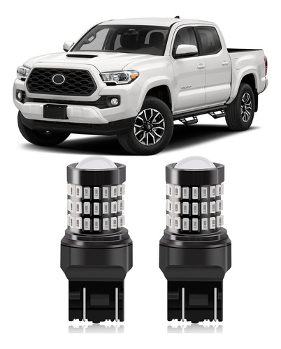 Mealam Brilliant Red T20 7443 7444 7440 Bombillas Led Con Pr