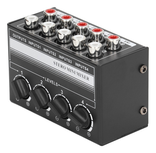 Mixer De 4 Canais Cx400 Mini Estéreo Passivo Estéreo Portáti