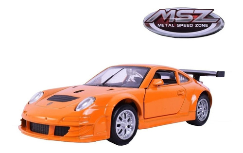 Auto Metal Porsche Msz 1.38 911 Gt3 Coleccion Escala 67304