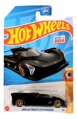 Cadillac Project Gtp Hypercar Negro Hot Wheels F24 Ta