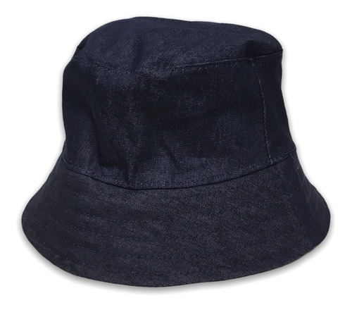 Gorro Piluso Jean Sombrero Moda Trendy Bucket Hat 