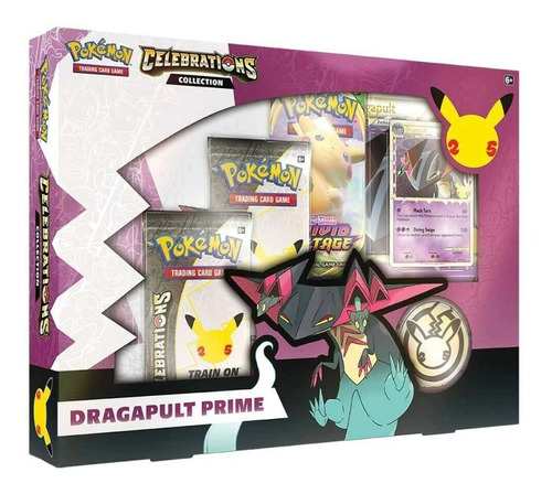 Pokémon Cartas Celebrations Collection Dragapult Prime