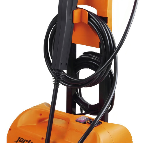 Lavadora De Alta Pressão Jactoclean J6800 Stop Total Laranja De 1900w Com 2175psi De Pressão Máxima