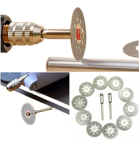 comprar Mototool Kit De Disco Diamantado X 10 Pc Accesorios De 20 Mm
