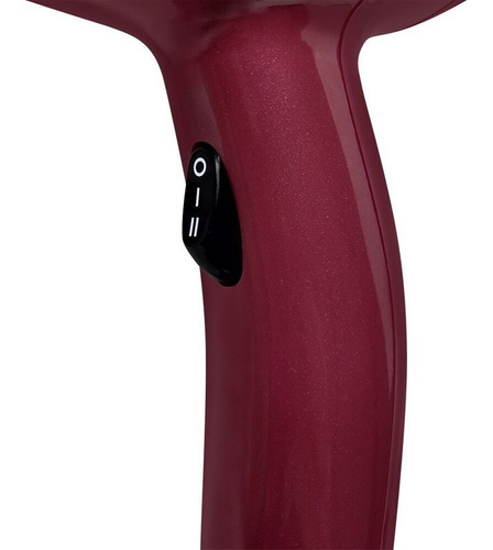 Secador De Cabelos Gama Light Ceramic Ion Marsala - 127v
