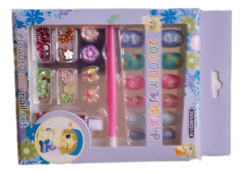 Uñas Postizas Para Decorar Accesorios Niñas