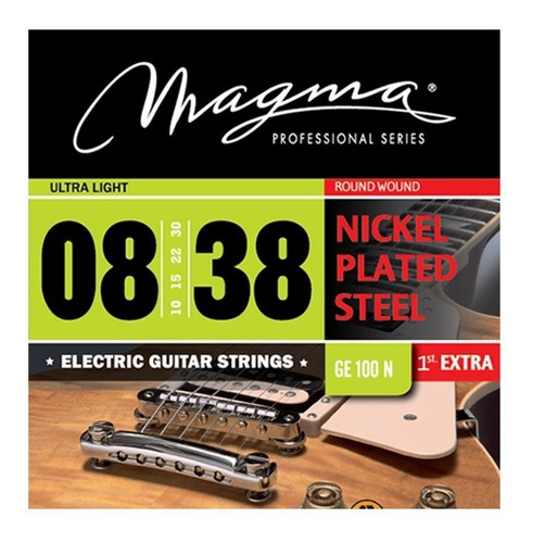 Encordado Guitarra Electrica Magma Ge140n 010/ 046