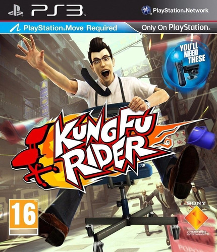 Juego Kung Fu Rider Ps3 Físico Impecable