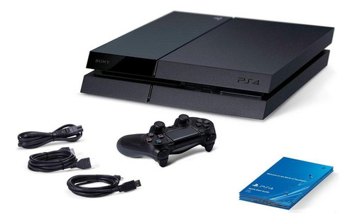Sony Playstation 4 500gb Standard  Color Negro Azabache (Reacondicionado)