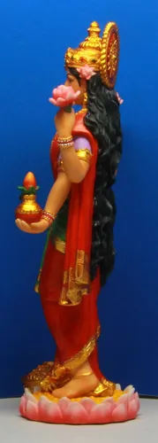 Hind Hinduismo Colorido Lakshmi Diosa De La Riqueza Prosper