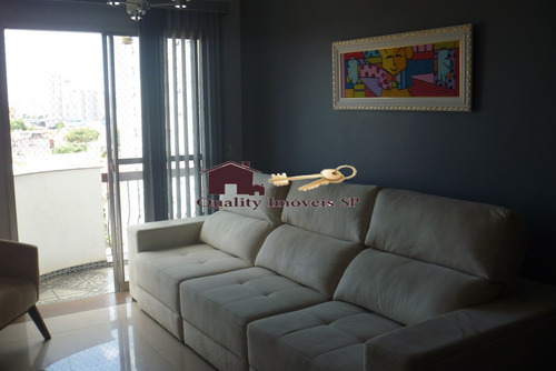 Imagem 1 de 15 de Apartamento Para Venda No Bairro Belenzinho Em São Paulo - Cod: Qy1220 - Qy1220