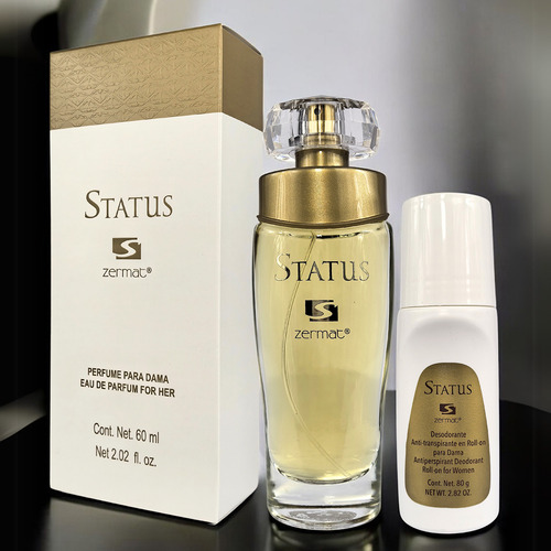 Zermat Status Eau De Parfum Spray 60 Ml Mujer + Desodorante