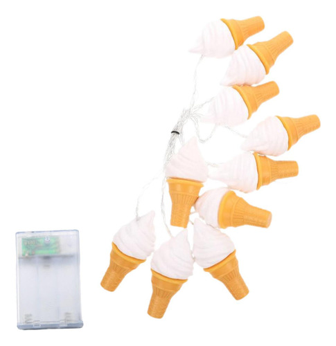 Guirnalda De Luces Led De 2 M Para Navidad, Helado