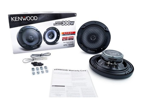 Parlantes Carro Kenwood Kfc-1666s