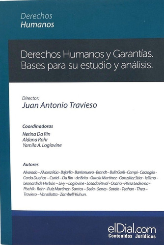 Libro Derechos Humanos Y Garantías. Juan A. Travieso