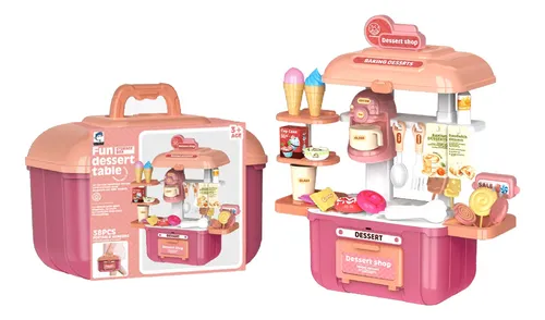 comprar Juguete De Cocina 3 En 1  Rosado