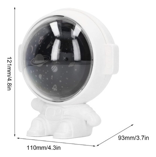 Mini Astronauta Proyector De Universo Recargable 5v
